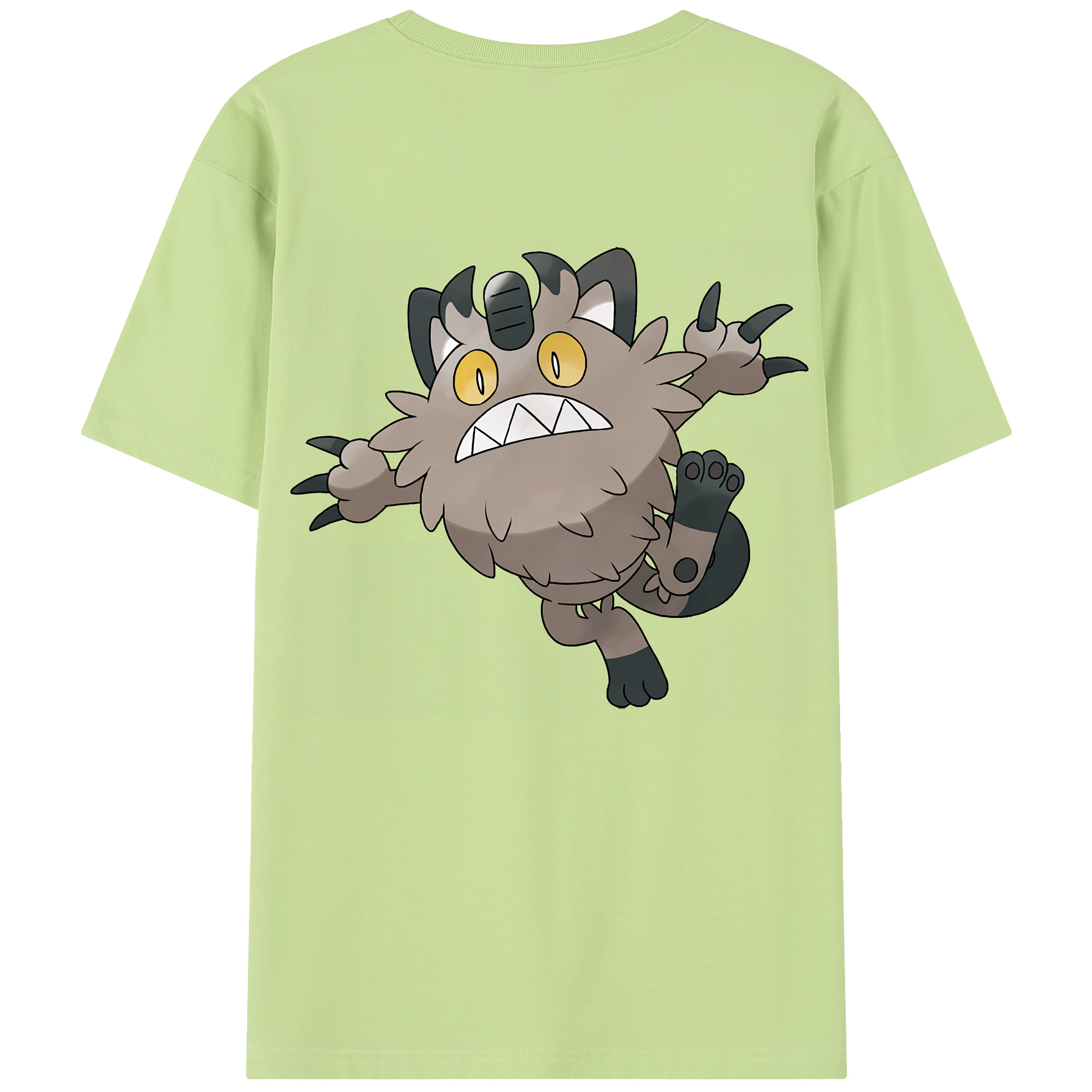 （画像用） ポケットモンスター Pokémon 綿100％半袖Tシャツ（背面プリント）